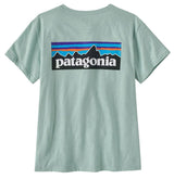 Patagonia W's P-6 Logo Responsibili-Tee® Damen T-Shirt wispy green Produktbild 1