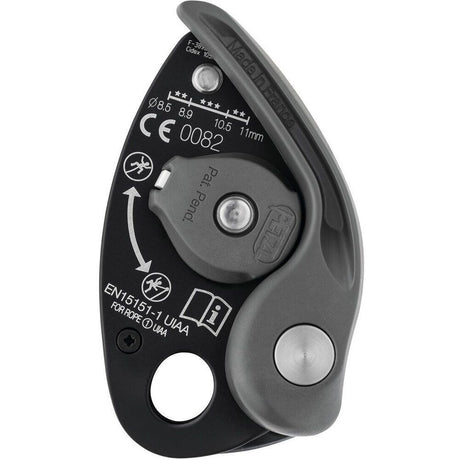 Petzl Grigri+ Halbautomat gray Sicherungsgerät Produktbild 1