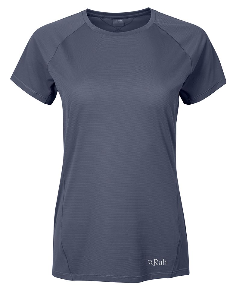 Rab Force Tee Damen Funktionsshirt steel Produktbild 0