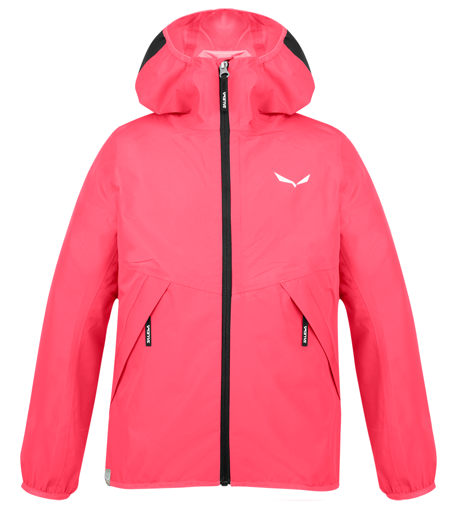 Salewa Aqua PTX Jacket Kinder Shelljacke calypso coral Produktbild 0