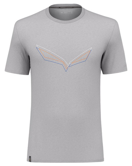 Salewa Pure Eagle Frame Dry Herren T-shirt heather grey Produktbild 0