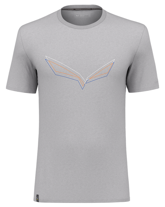 Salewa Pure Eagle Frame Dry Herren T-shirt heather grey Produktbild 0