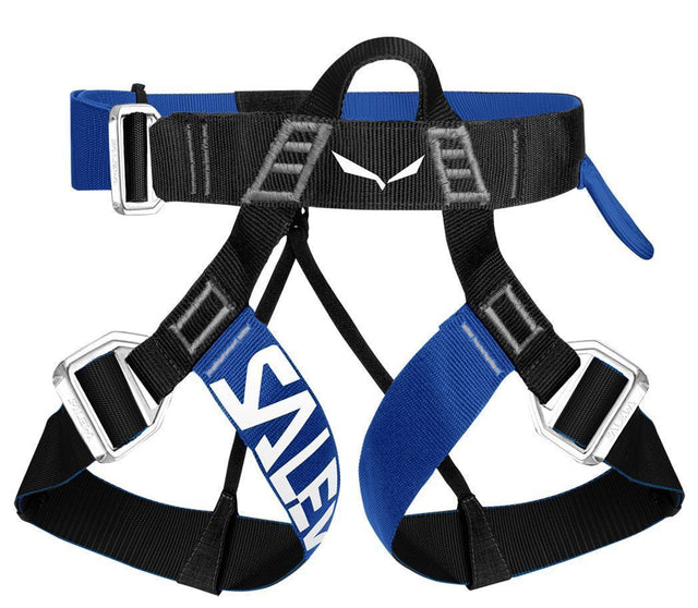 Salewa Via Ferrata Evo Harness black blue Klettergurt Produktbild 0