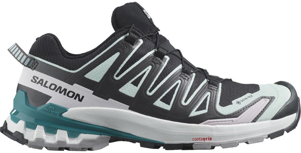 Salomon XA Pro 3D v9 GTX W Damen Trailrunningschuh black/bleached aqua/harbor blue Produktbild 0