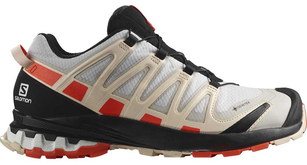 Salomon XA Pro 3D v8 GTX W Damen Trailrunningschuh lunar rock/cherry tomato/sun kiss Produktbild 0