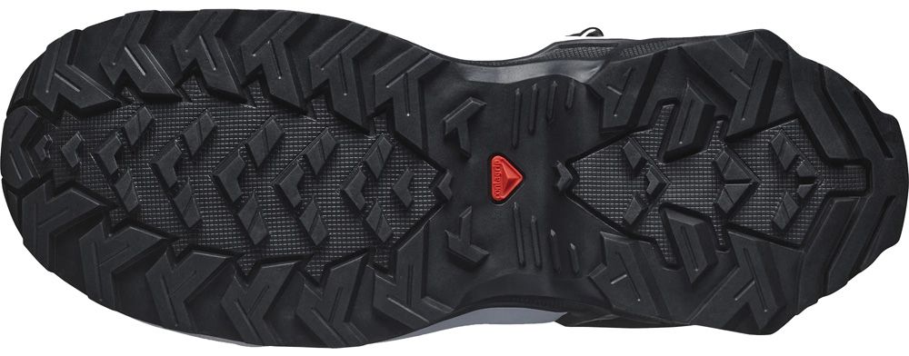 Salomon X Raise Mid Kinderschuh faded denim/indigo bunting/acid lime Produktbild 1