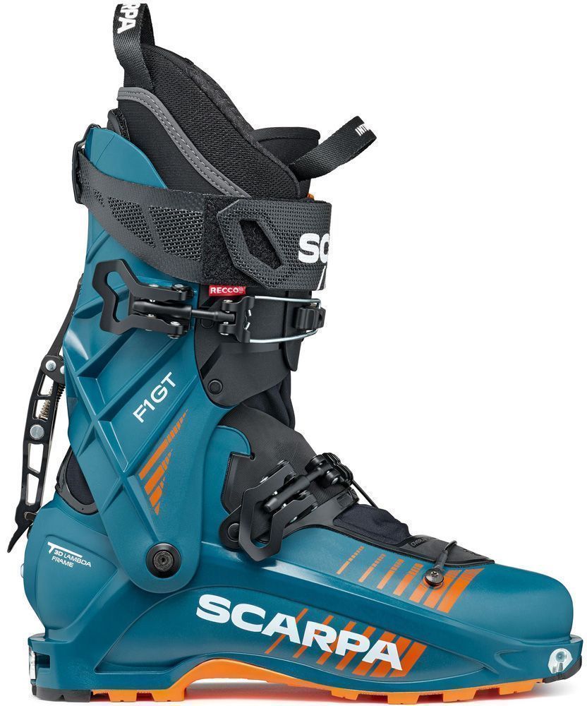 Scarpa F1 GT Herren 24/25 Skitourenschuh petrol/orange Produktbild 0