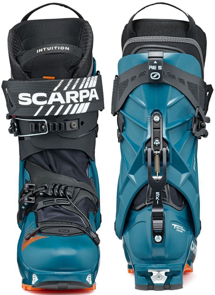 Scarpa F1 GT Herren 24/25 Skitourenschuh petrol/orange Produktbild 5