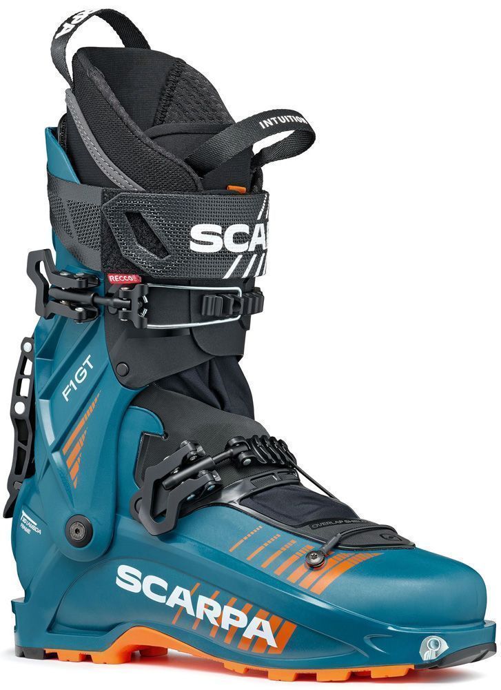 Scarpa F1 GT Herren 24/25 Skitourenschuh petrol/orange Produktbild 1