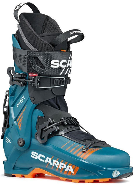 Scarpa F1 GT Herren 24/25 Skitourenschuh petrol/orange Produktbild 1
