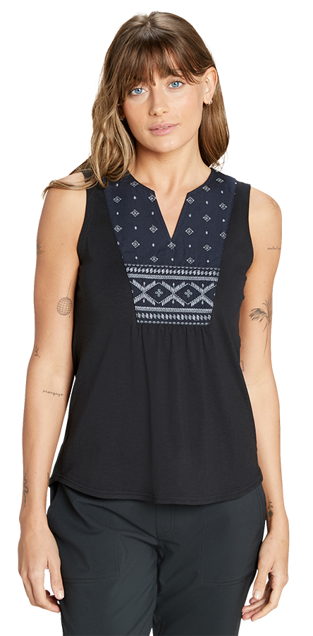 Sherpa Shaanti Tank Damen Tankshirt black Produktbild 1