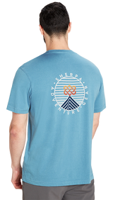 Sherpa Summit Tee Herren T-Shirt slate blue Produktbild 1