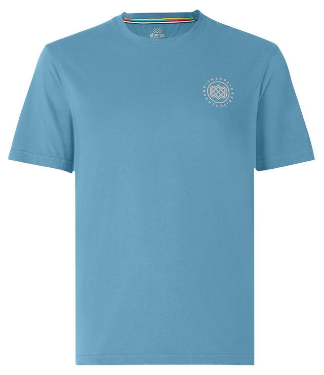 Sherpa Summit Tee Herren T-Shirt slate blue Produktbild 0