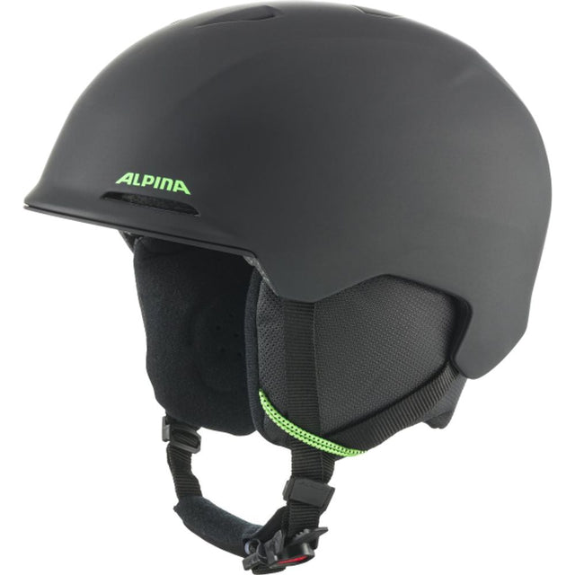 Alpina Brix JR Kinder Skihelm black-neon-matt Produktbild 0