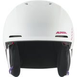 Alpina Brix JR Kinder Skihelm white-graphic-matt Produktbild 1