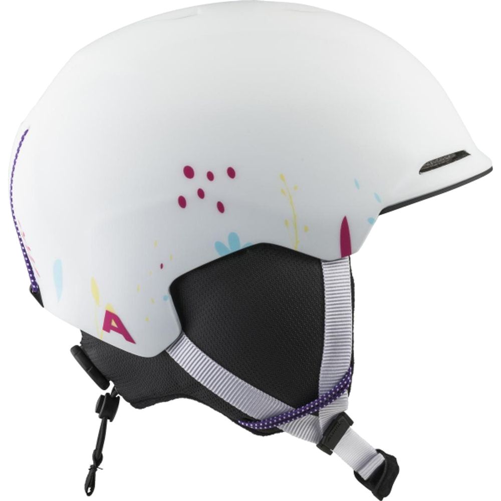 Alpina Brix JR Kinder Skihelm white-graphic-matt Produktbild 3
