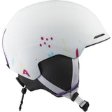 Alpina Brix JR Kinder Skihelm white-graphic-matt Produktbild 3