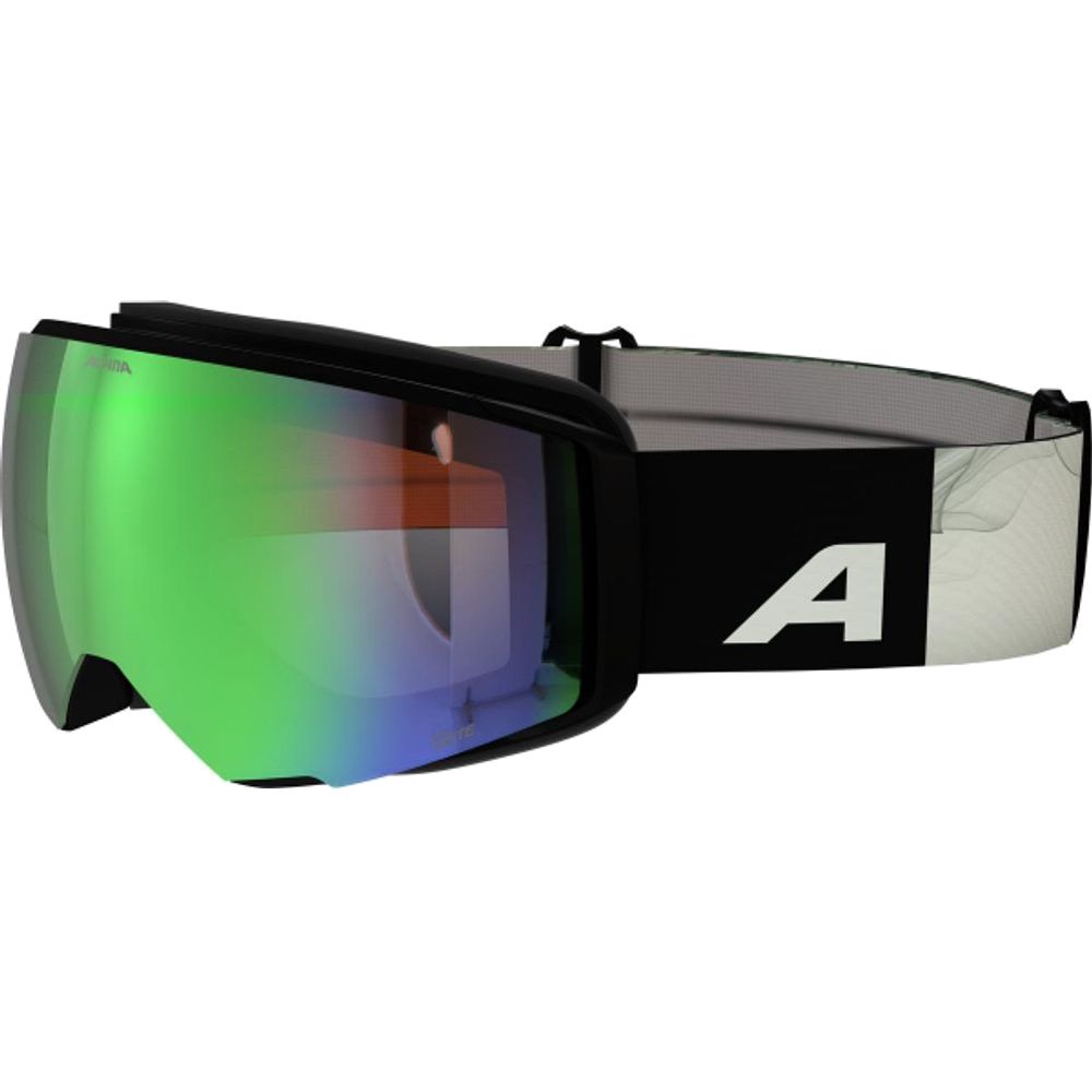 Alpina Granby 2 Q-Lite Skibrille black-green-matt Produktbild 0