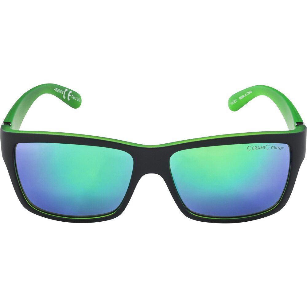 Alpina Kacey Herren Sonnenbrille black green matt Produktbild 3