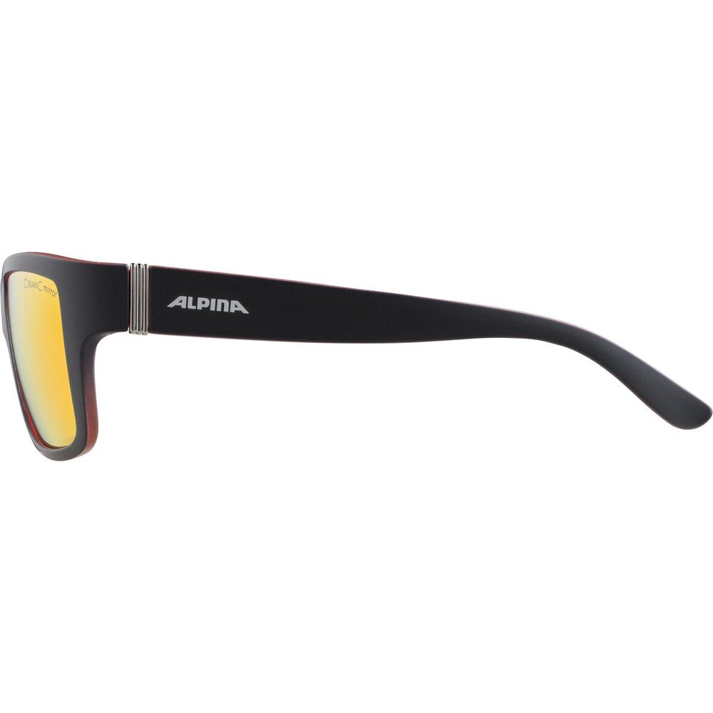 Alpina Kacey Herren Sonnenbrille black red matt Produktbild 2