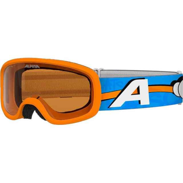 Alpina Piney 20 Kinder Skibrille orange-blue-matt Produktbild 0