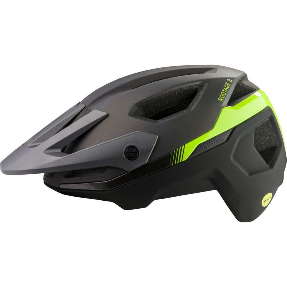 Alpina Rootage 2 Mips Fahrradhelm gun-black-neon Produktbild 2