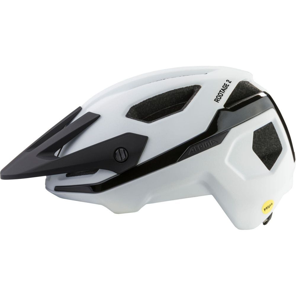 Alpina Rootage 2 Mips Fahrradhelm white-black-matt Produktbild 3