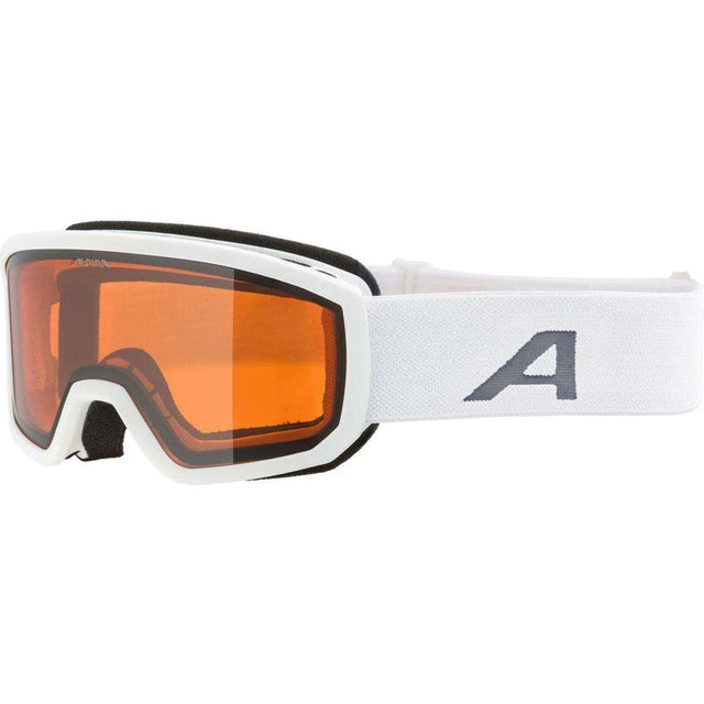 Alpina Scarabeo Jr Skibrille white-matt Produktbild 0