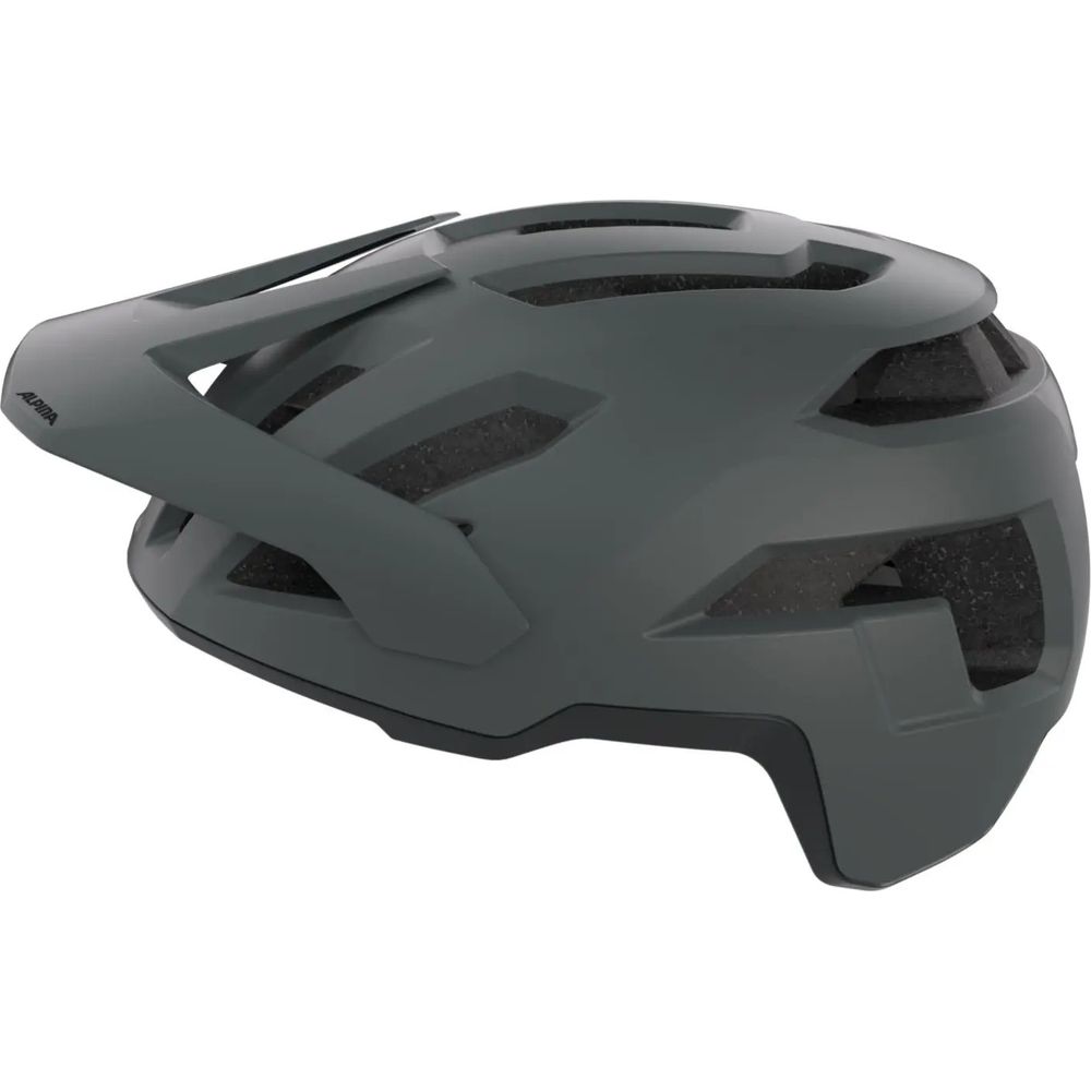 Alpina Taunus Fahrradhelm midnight grey black matt Produktbild 1