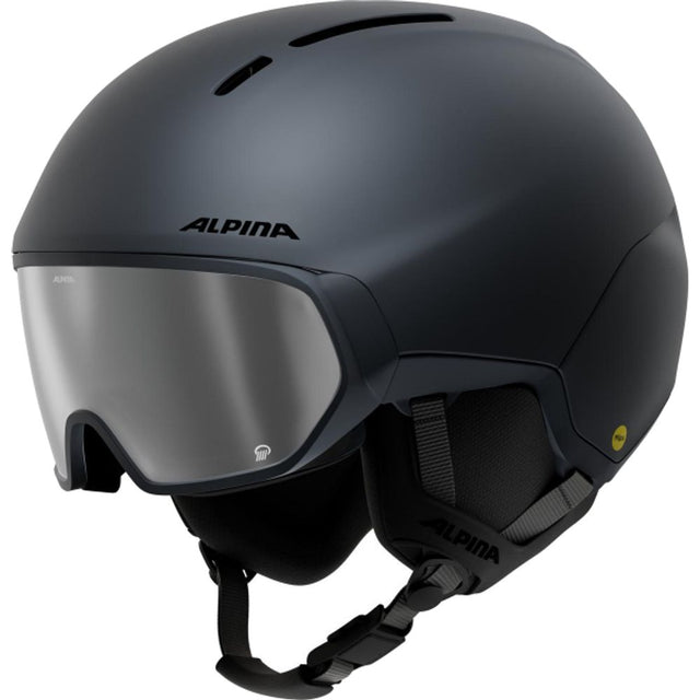 Alpina Vizzard Q Mips Skihelm midnight-grey-matt Produktbild 0