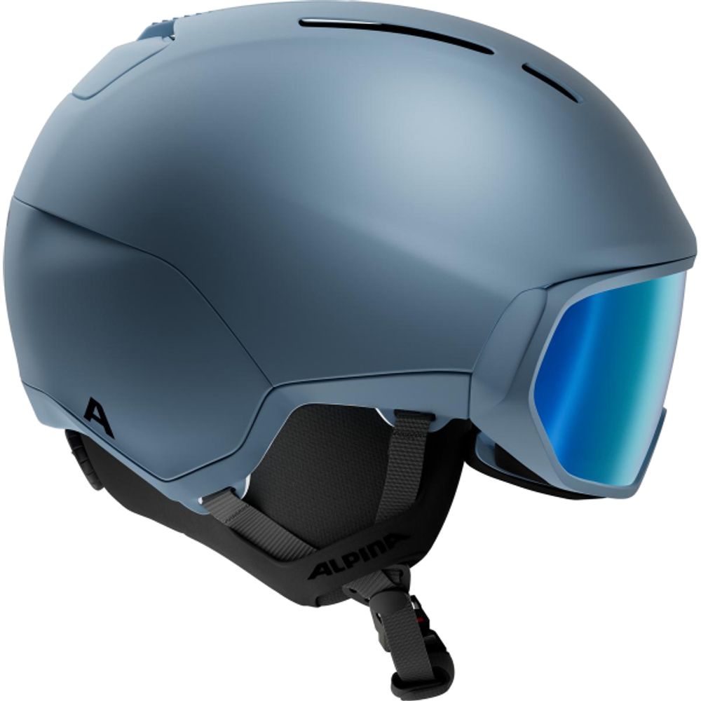 Alpina Vizzard Q-Lite Skihelm midnight-blue-matt Produktbild 3