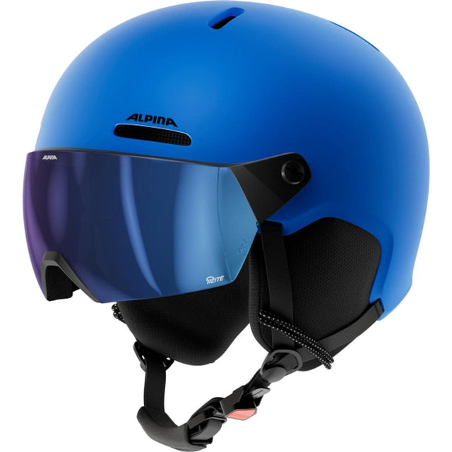Alpina Zupo 2 Visor Q-Lite Skihelm blue-matt Produktbild 0