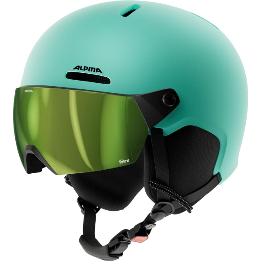 Alpina Zupo 2 Visor Q-Lite Skihelm smoke-turqouise Produktbild 0