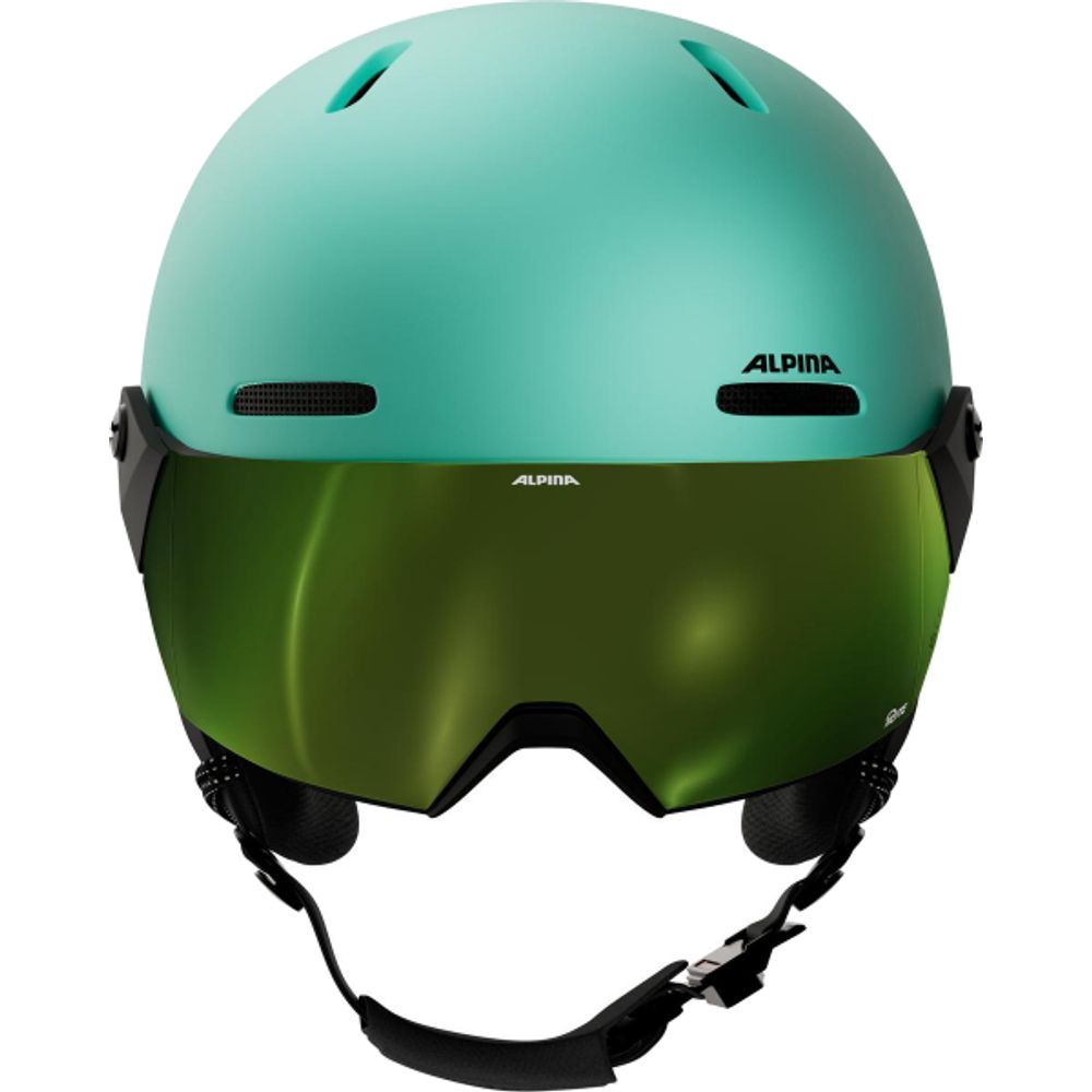 Alpina Zupo 2 Visor Q-Lite Skihelm smoke-turqouise Produktbild 1