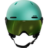 Alpina Zupo 2 Visor Q-Lite Skihelm smoke-turqouise Produktbild 1
