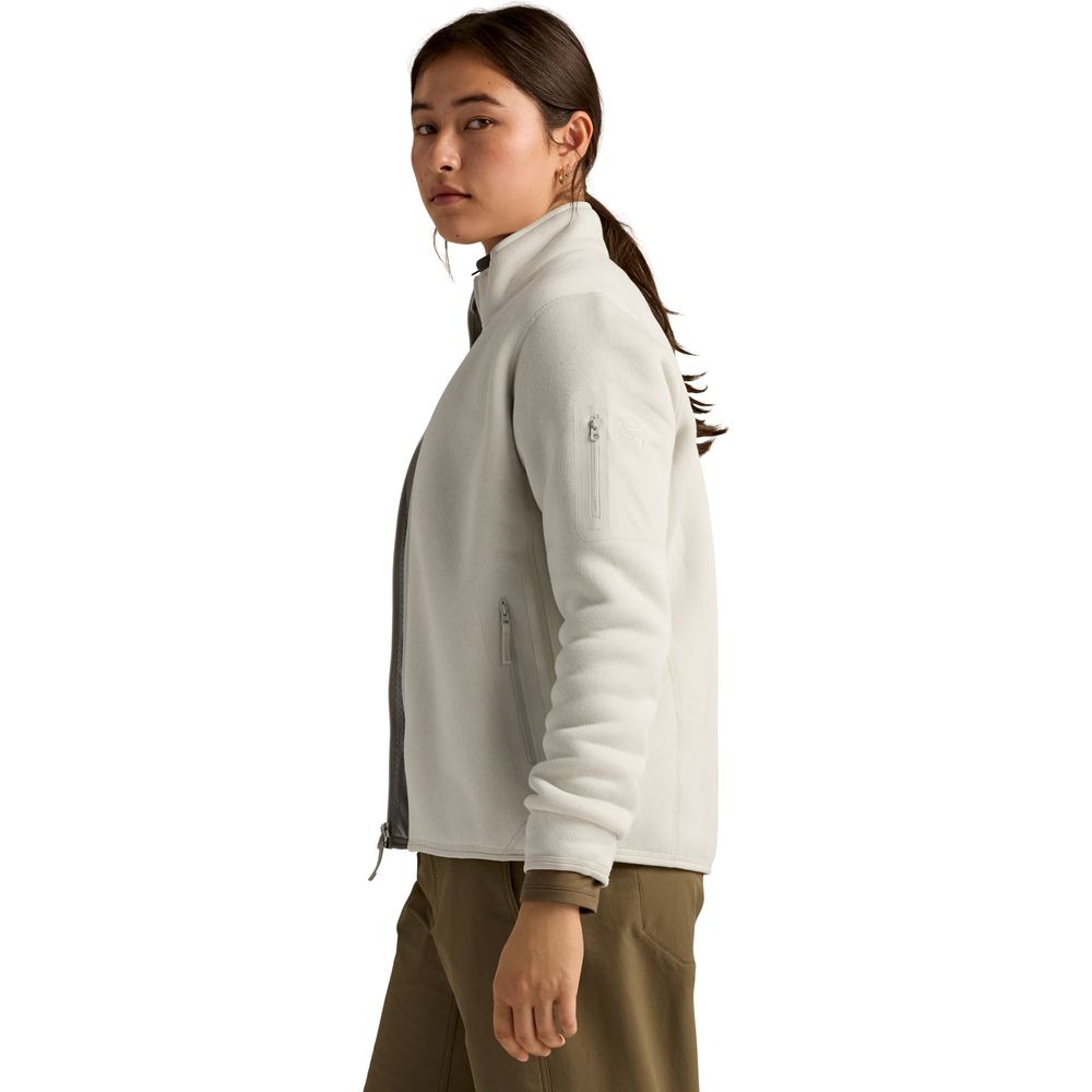 Arcteryx Covert Cardigan Damen Fleecejacke arc silk hthr / salt Produktbild 6