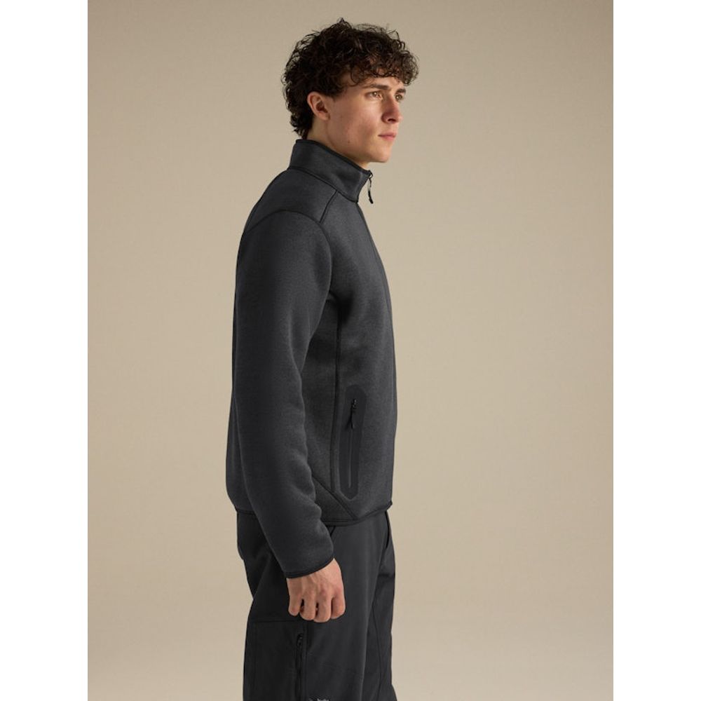 Arcteryx Covert Cardigan Herren Fleecejacke black heather Produktbild 3