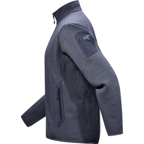 Arcteryx Covert Cardigan Herren Fleecejacke dk-stratus-hthr-blk-sapphire Produktbild 1