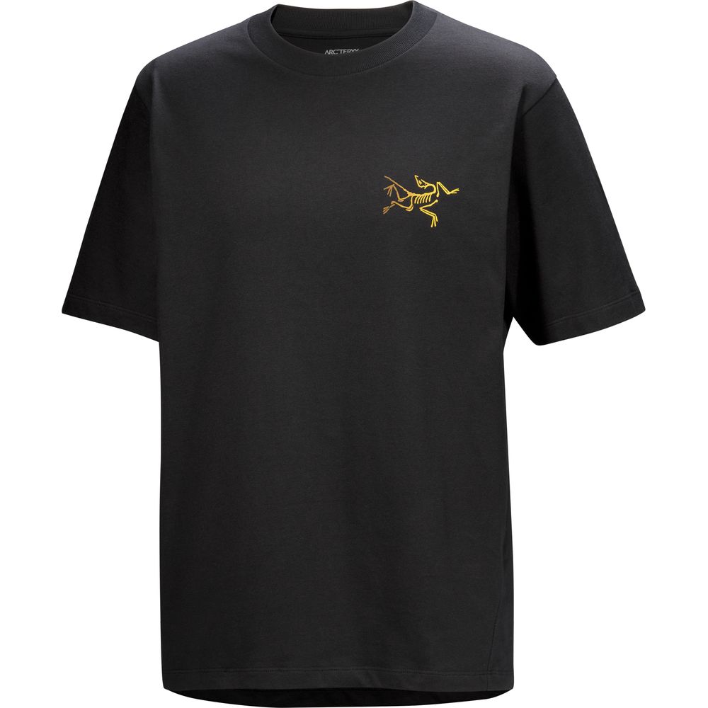 Arcteryx Kragg Cotton Logo SS 24 Herren T-Shirt 24k black Produktbild 0