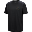 Arcteryx Kragg SL Cotton Bird Word SS Herren T-Shirt 24k-black Produktbild 0