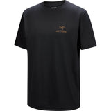 Arcteryx Kragg SL Cotton Bird Word SS Herren T-Shirt 24k-black Produktbild 0