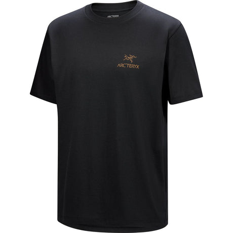 Arcteryx Kragg SL Cotton Bird Word SS Herren T-Shirt 24k-black Produktbild 0