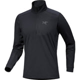 Arcteryx Rho LT Zip Neck Herren Funktionsshirt black Produktbild 0