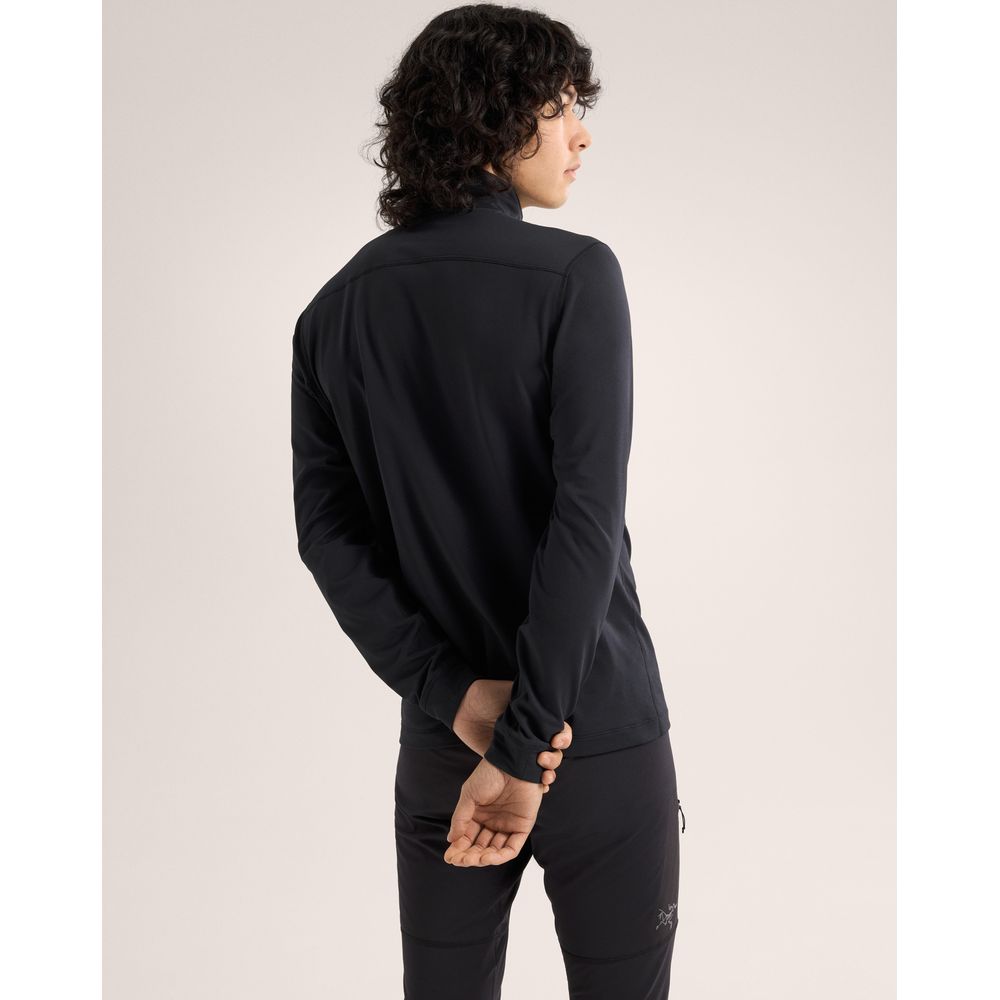 Arcteryx Rho LT Zip Neck Herren Funktionsshirt black Produktbild 1