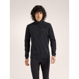 Arcteryx Rho LT Zip Neck Herren Funktionsshirt black Produktbild 2