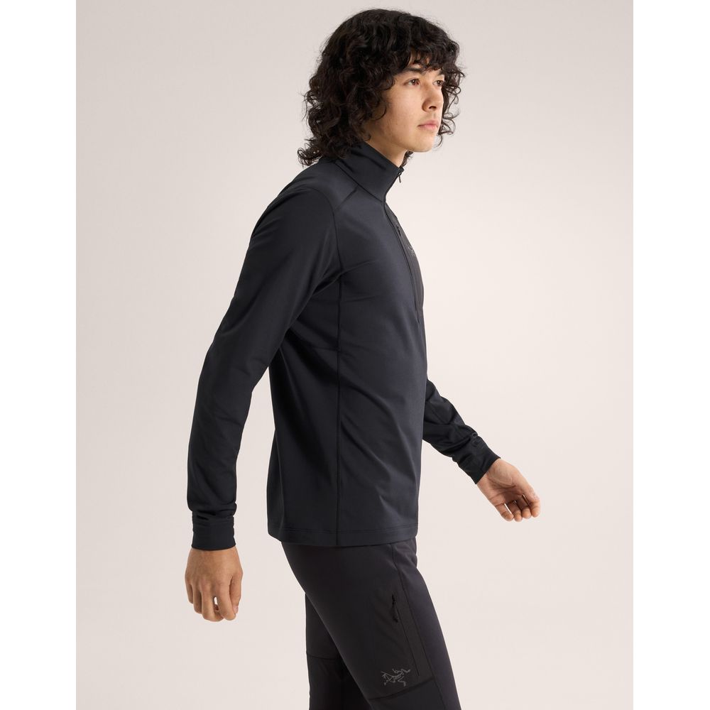 Arcteryx Rho LT Zip Neck Herren Funktionsshirt black Produktbild 5