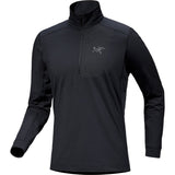 Arcteryx Rho LT Zip Neck Herren Funktionsshirt black Produktbild 7