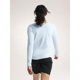Arcteryx Sunna Crew LS Damen Langarmshirt alpine-blue Produktbild 2