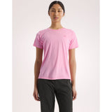 Arcteryx Sunna Crew SS Damen T-Shirt pineberry Produktbild 1