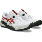 Asics Gel-Challenger 15 Clay Herren Tennisschuh white-cherry-tomato Produktbild 3